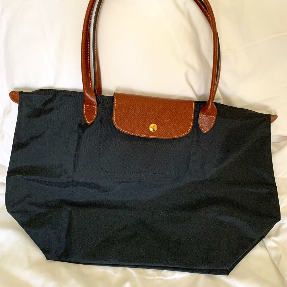Black Longchamp Tote